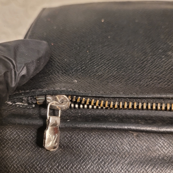 Louis Vuitton Damier Graphite Canvas Brazza Wallet Authentic Unisex - Picture 9 of 12